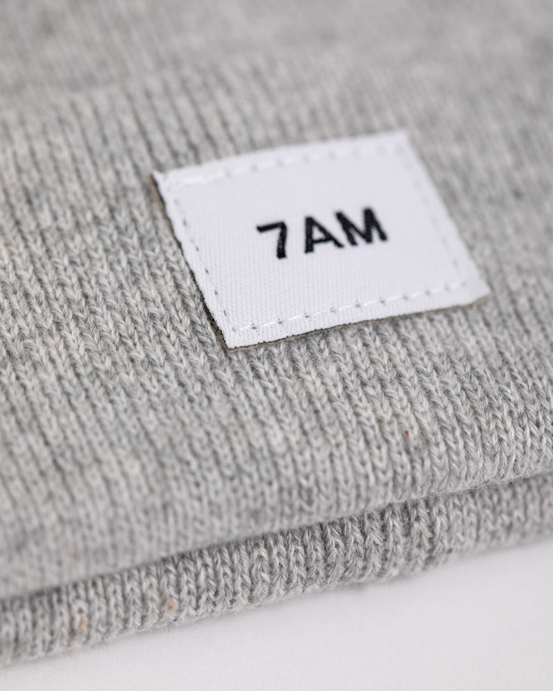 7AM - Heather Beanie Mother & Baby Aqua 0 - 6M