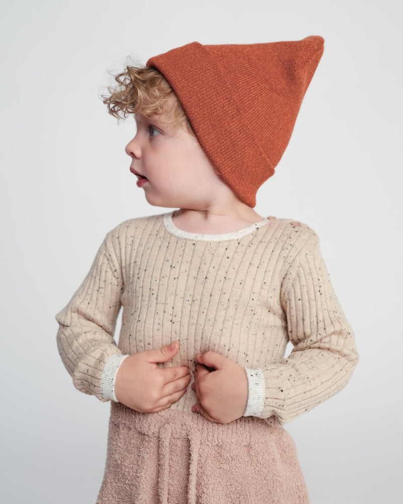 7AM - Heather Beanie Mother & Baby Aqua 0 - 6M