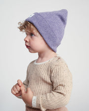 7AM - Heather Beanie Mother & Baby Aqua 0 - 6M