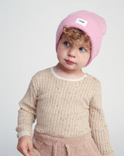 7AM - Heather Beanie Mother & Baby Aqua 0 - 6M