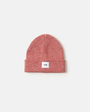 7AM - Heather Beanie Mother & Baby Red 0 - 6M
