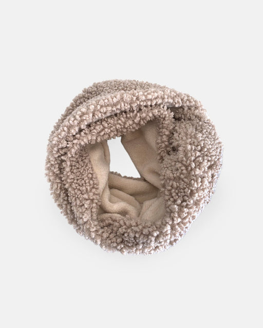 7AM - Infinity Scarf - Teddy - Oatmeal - OS