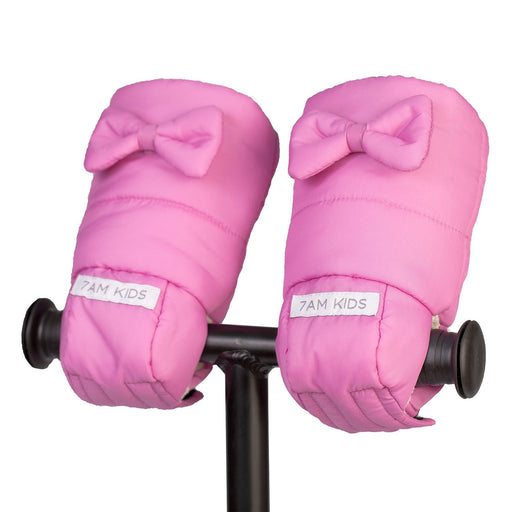 7AM - Kids Scooter Warmmuffs - Bows - Hot Pink - 2 - 4T Apparel & Accessories