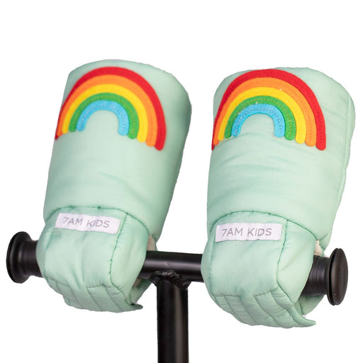 7AM - Kids Scooter Warmmuffs - Rainbow Appliqué Apparel & Accessories