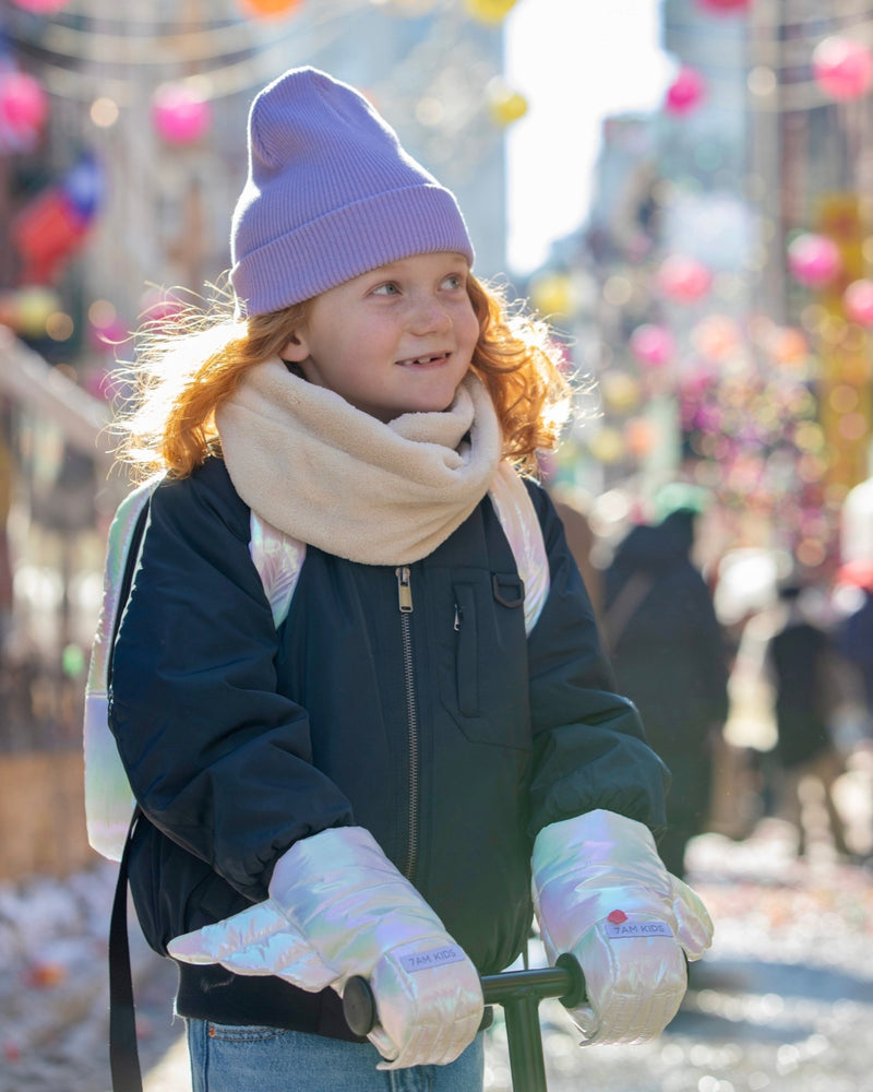 7AM - Kids Scooter Warmmuffs - Wings Mother & Baby Black