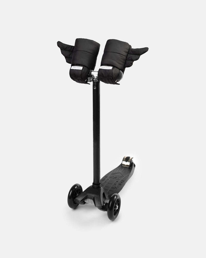 7AM - Kids Scooter Warmmuffs - Wings Mother & Baby Black