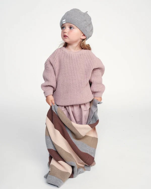 7AM - Knit Blanket - Chunky Mother & Baby OS Kids