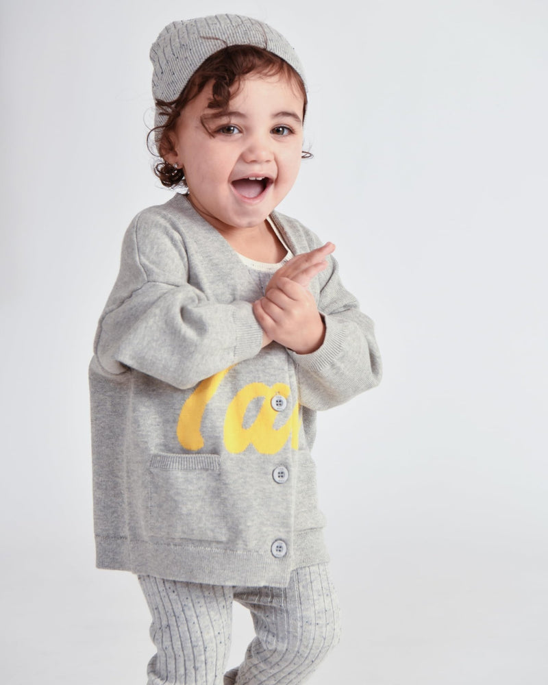 7AM - Leggings - Hug Me - 9 - 12M - Heather Grey Apparel & Accessories Heather Grey
