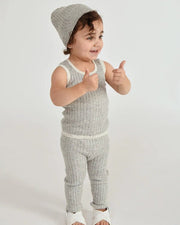 7AM - Leggings - Hug Me - Heather Grey - 18 - 24M Apparel & Accessories Heather Grey