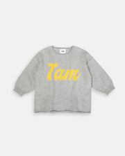 7AM - Long Sleeve Top Boxy Apparel & Accessories Heather Grey 12 - 18M
