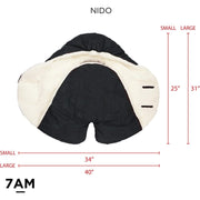 7AM - Nido Cloud Mother & Baby Heather Grey 6 - 18M
