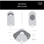 7AM - Nido Cloud Mother & Baby Heather Grey 6 - 18M