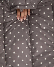 7AM - Nido - Plush Mother & Baby Print Ash Oak Stars 6 - 18M