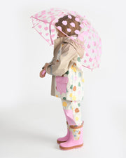 7AM - Rain Boots Mother & Baby Print Star Yellow 6