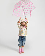 7AM - Rain Boots Mother & Baby Print Star Yellow 6