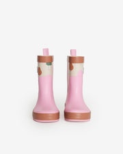 7AM - Rain Boots Mother & Baby Print Star Yellow 6