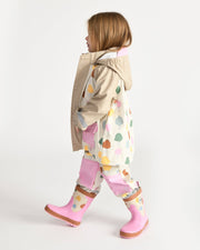 7AM - Rain Boots Mother & Baby Print Star Yellow 6