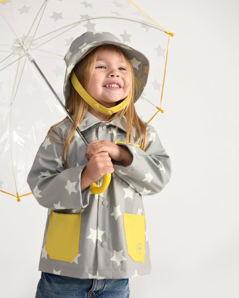 7AM - Rain Bucket Hat Mother & Baby Tree Beige 4 - 6Y