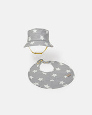 7AM - Rain Bucket Hat Mother & Baby Tree Beige 4 - 6Y