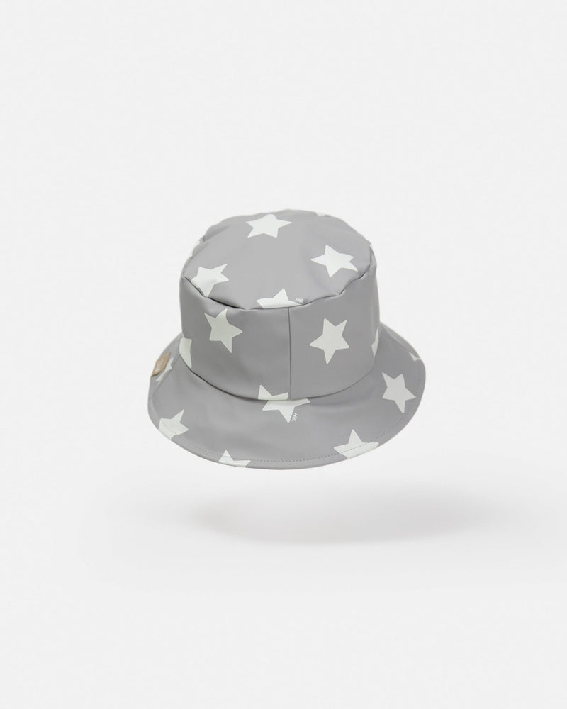 7AM - Rain Bucket Hat Mother & Baby Tree Beige 4 - 6Y