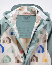 7AM - Rain Coverall Apparel & Accessories House Teal 18 - 24M