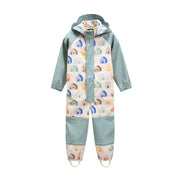 7AM - Rain Coverall Apparel & Accessories House Teal 18 - 24M