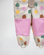 7AM - Rain Coverall Apparel & Accessories Tree Beige 18 - 24M