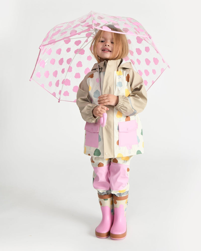 7AM - Rain Suspender Pants Apparel & Accessories House Teal 18 - 24M