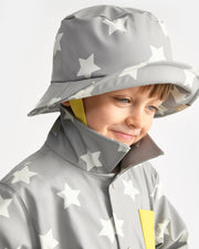 7AM - Rain Worker Jacket Apparel & Accessories Rainy Stars Yellow 18 - 24M