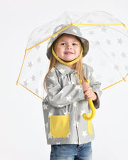 7AM - Rain Worker Jacket Apparel & Accessories Rainy Stars Yellow 18 - 24M