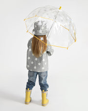 7AM - Rain Worker Jacket Apparel & Accessories Rainy Stars Yellow 18 - 24M