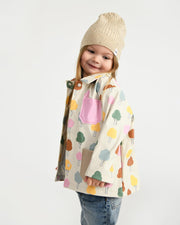 7AM - Rain Worker Jacket Apparel & Accessories Rainy Trees Beige 18 - 24M