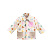 7AM - Rain Worker Jacket Apparel & Accessories Rainy Trees Beige 18 - 24M