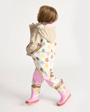 7AM - Rainwear Jacket Apparel & Accessories Rainy Trees Beige 18 - 24M