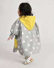7AM - Rainwear Poncho - 18 - 24M Mother & Baby Print Star Yellow