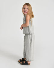7AM - Relaxed Pants Boxy Apparel & Accessories Coral 6 - 12M
