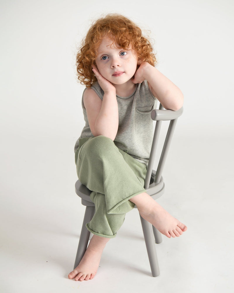 7AM - Relaxed Pants Boxy Apparel & Accessories Coral 6 - 12M