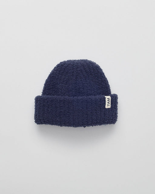 7AM - Ribbed Beanie - Navy - 0 - 6M Apparel & Accessories