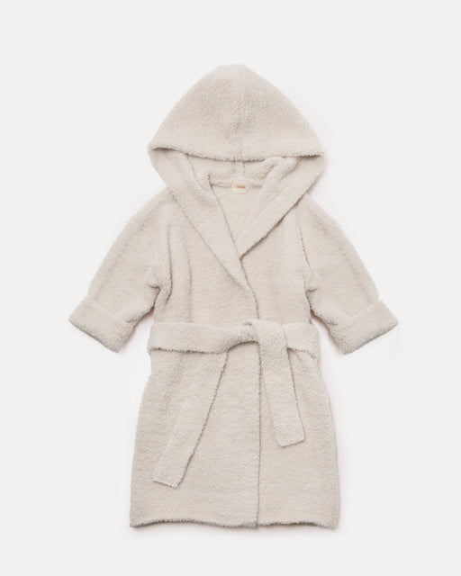 7AM - Robe - Fuzzy Apparel & Accessories Ecru 2 - 4T