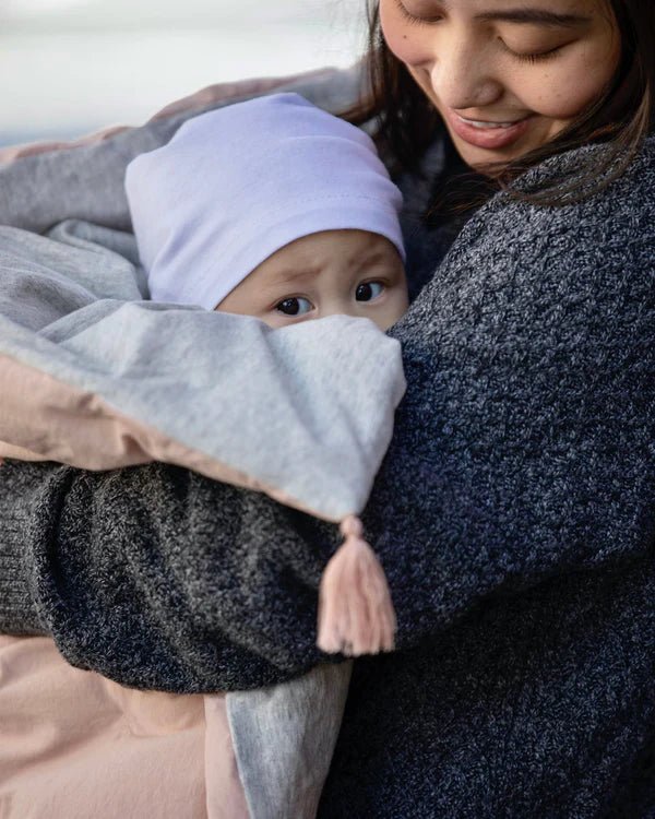 7AM - Sini Blanket - Airy Mother & Baby Whisper White