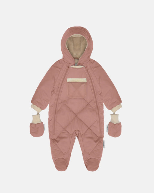 7AM - Snow Jumpsuit - Benji Plush Mother & Baby Rose Dawn 3 - 6M