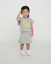 7AM - Sweater Vest Boxy Apparel & Accessories Heather Grey 6 - 12M