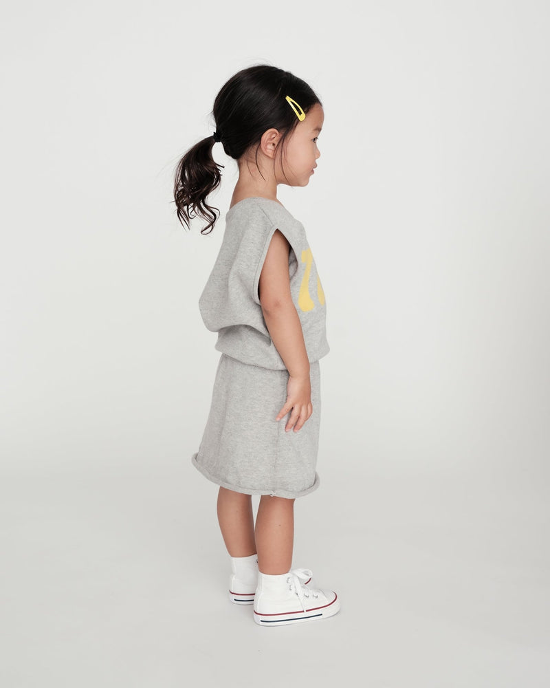 7AM - Sweater Vest Boxy Apparel & Accessories Heather Grey 6 - 12M