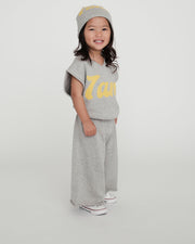 7AM - Sweater Vest Boxy Apparel & Accessories Heather Grey 6 - 12M