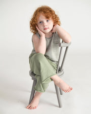 7AM - Tank Top Boxy Apparel & Accessories Heather Grey 6 - 12M