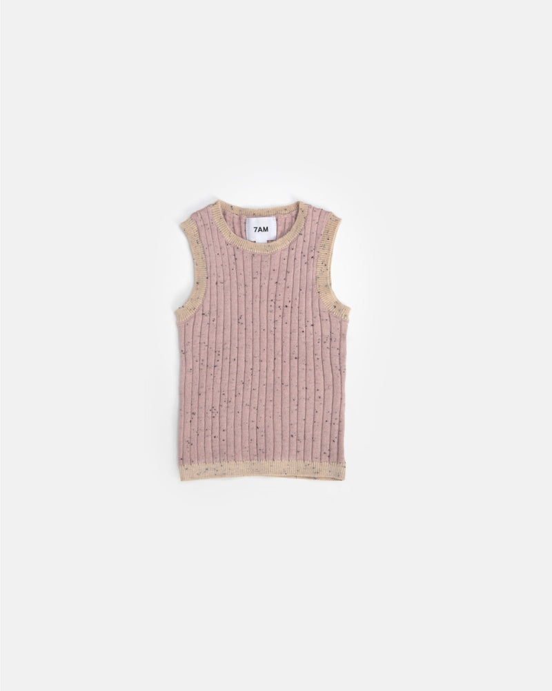 7AM - Tank Top - Hug Me Apparel & Accessories Ash Rose 0 - 3M
