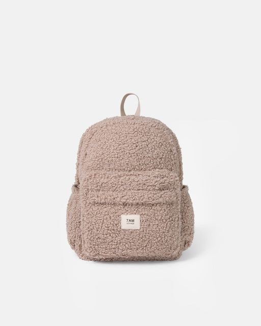 7AM - Teddy Backpack - Oatmeal - OS