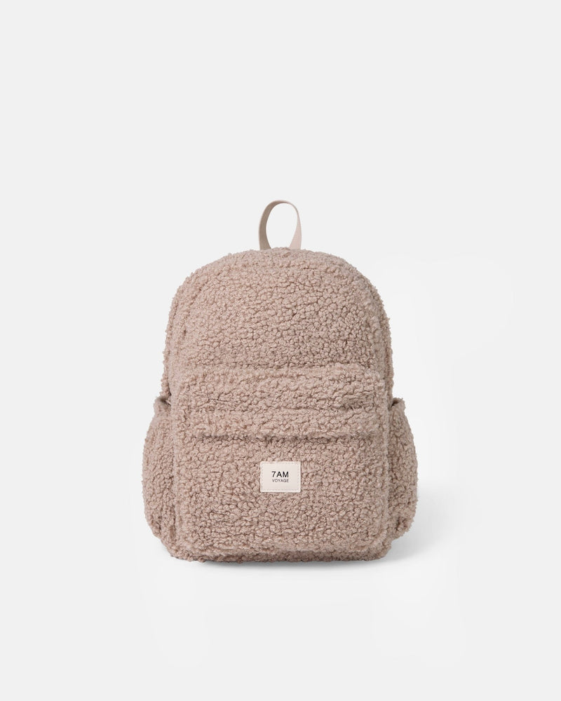 7AM - Teddy Backpack - Oatmeal - OS