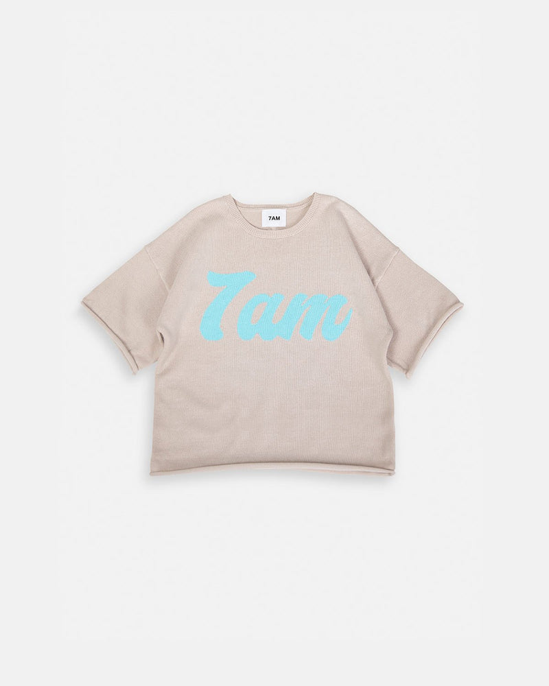 7AM - Tee Boxy | Boxy T-Shirt Apparel & Accessories Oat 2 - 3T