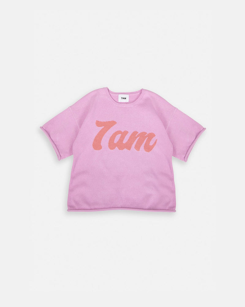 7AM - Tee Boxy | Boxy T-Shirt Apparel & Accessories Pink 2 - 3T